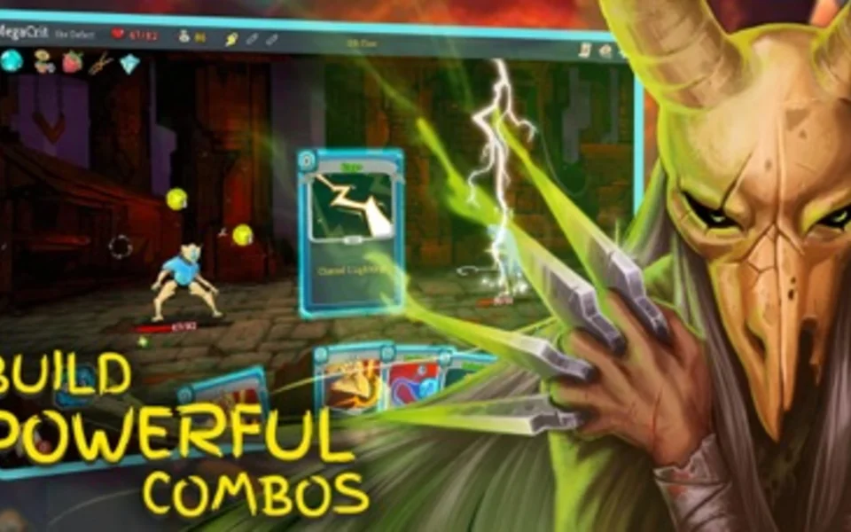 Schermata di combattimento di Slay the Spire: carte e nemici a turni.